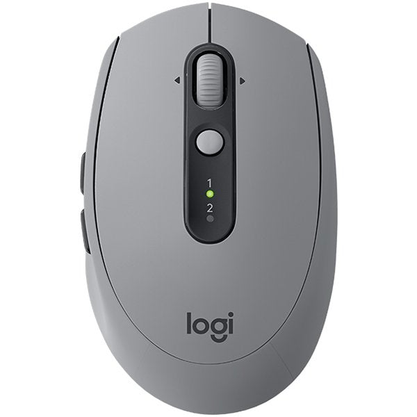 Logitech M590 Wireless Mouse - Multi - Device Silent - Mid Grey Tonal - product photo