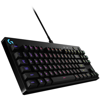 Logitech G Pro Tkl Corded Mechanical Gaming Keyboard - Black - USB - Tactile – alternate product view 3