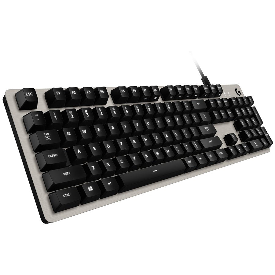 Logitech G413 Corded Mechanical Gaming Keyboard - Silver - USB – alternate product view 2