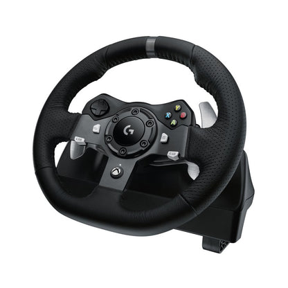 Logitech G920 Driving Force Racing Wheel - Pc xb - Black - USB – alternate product view 2