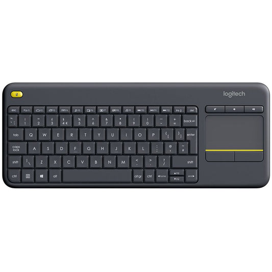 Logitech K400 Plus Wireless Touch Keyboard - Black - product photo