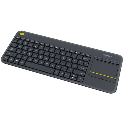 Logitech K400 Plus Wireless Touch Keyboard - Black - image 2