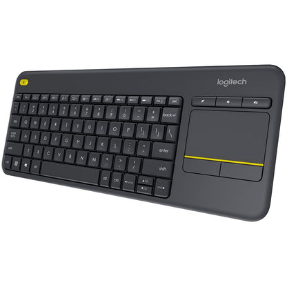 Logitech K400 Plus Wireless Touch Keyboard - Black - image 3