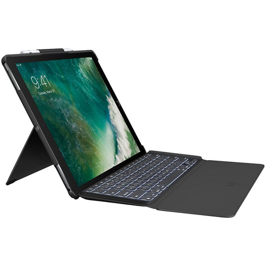 Logitech Slim Combo for iPad Pro 12.9 inch (1st and 2nd gen) - Black – product photo