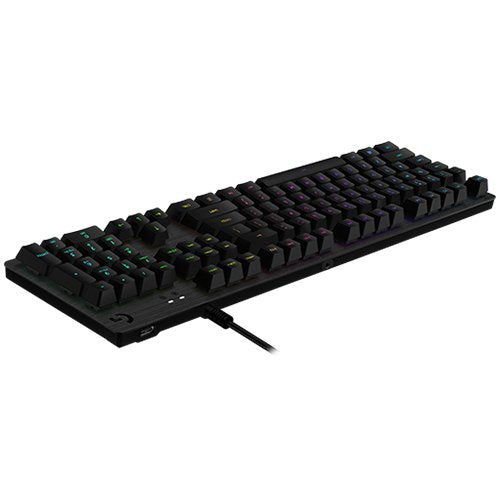 Logitech G512 Corded RGB Mechanical Gaming Keyboard - Carbon - USB - Linear – alternate product view 2