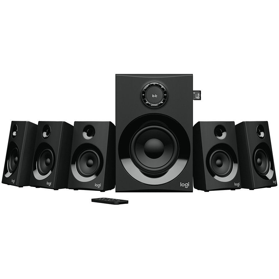 Logitech Z607 Bluetooth Surround Sound 5.1 Speakers - Black – product photo