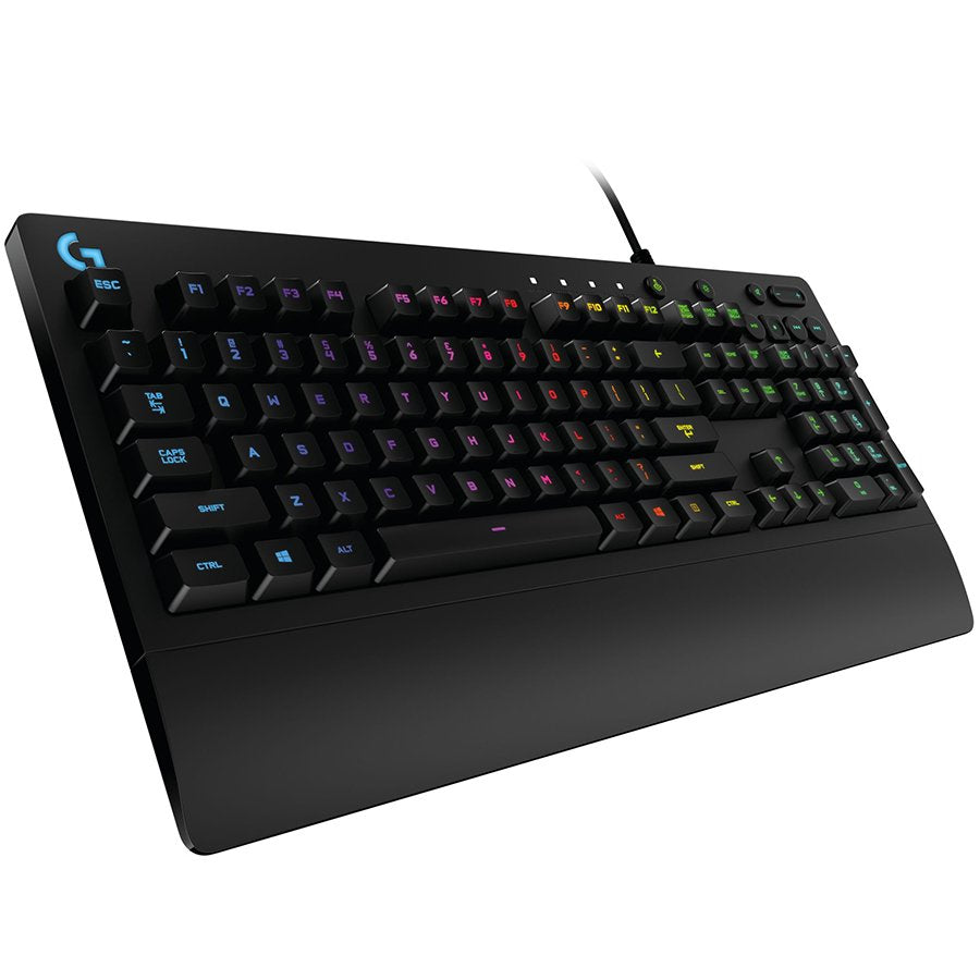 Logitech G213 Prodigy Corded RGB Gaming Keyboard - Black - USB