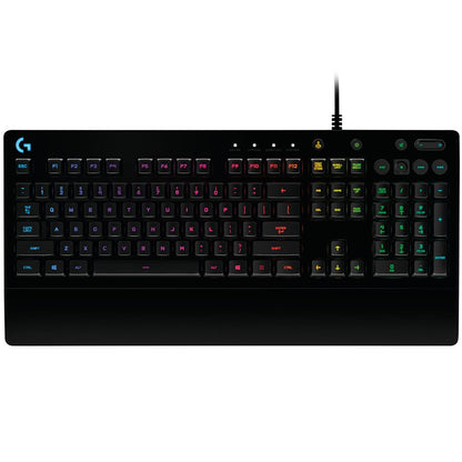 Logitech G213 Prodigy Corded RGB Gaming Keyboard - Black - USB – alternate product view 4