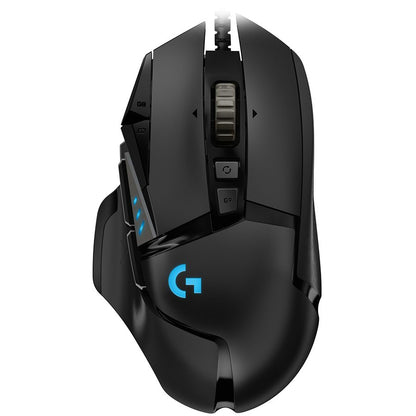 Logitech G502 Corded Gaming Mouse - HERO - Black - USB – alternate product view 2