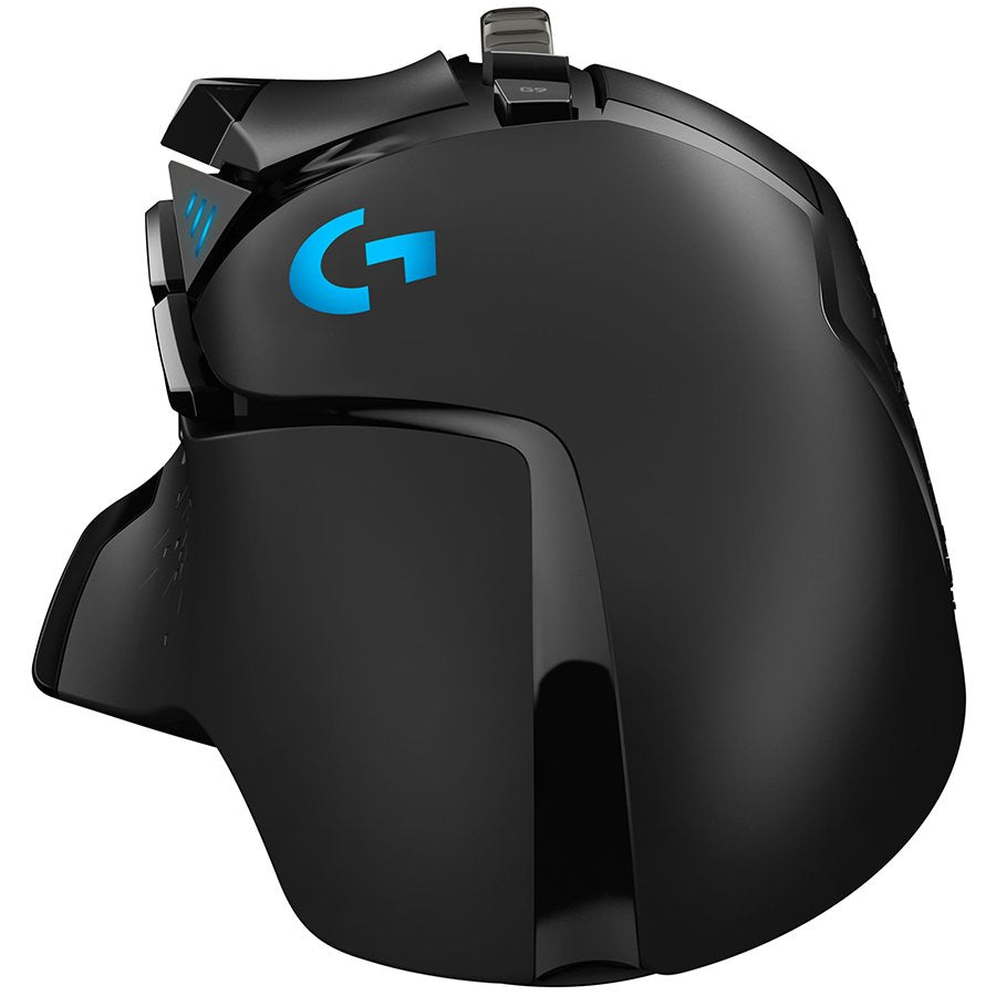 Logitech G502 Corded Gaming Mouse - HERO - Black - USB – alternate product view 3