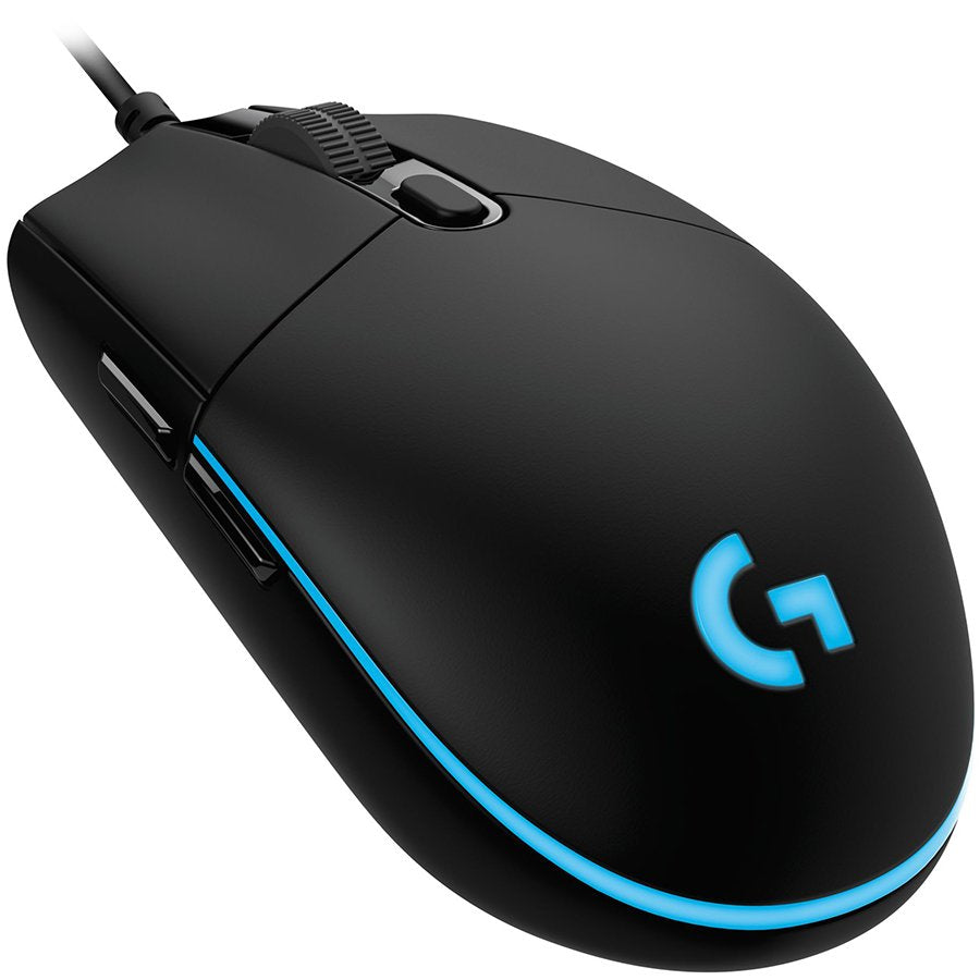 Logitech G Pro Corded Gaming Mouse - HERO - Black - USB