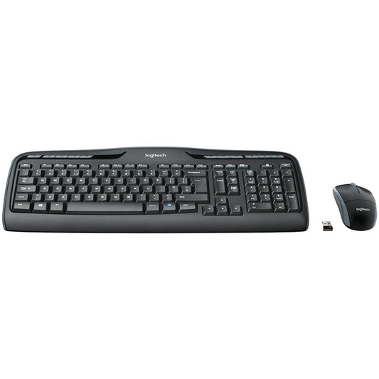 Logitech MK330 Wireless Combo - Black - product photo