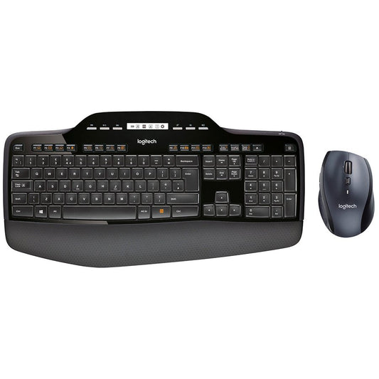 Logitech MK710 Wireless Desktop - Black - product photo