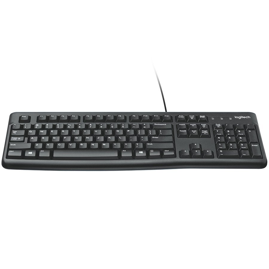 Logitech K120 Corded Keyboard - Black - USB - image 3