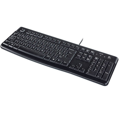 Logitech K120 Corded Keyboard - Black - USB - image 4