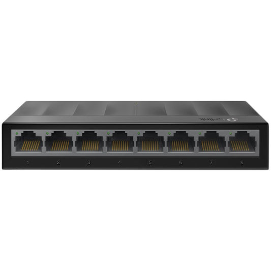 LiteWave 8-Port Gigabit Desktop Switch, 8 Gigabit RJ45 Ports, Desktop Plastic Case by TP-Link – product photo