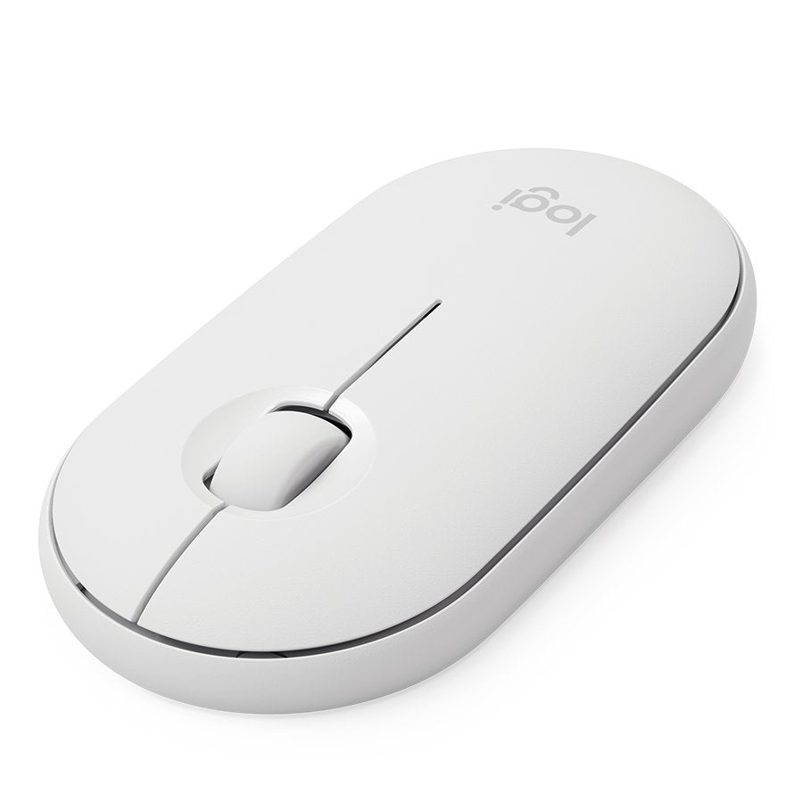 Logitech M350 Pebble Bluetooth Mouse - Off - White - image 2