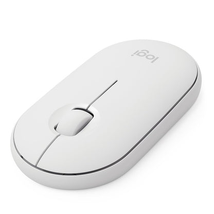 Logitech M350 Pebble Bluetooth Mouse - Off - White - image 2