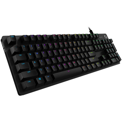 Logitech G512 Se Corded Lightsync Mechanical Gaming Keyboard - Black - USB - Clicky – alternate product view 2
