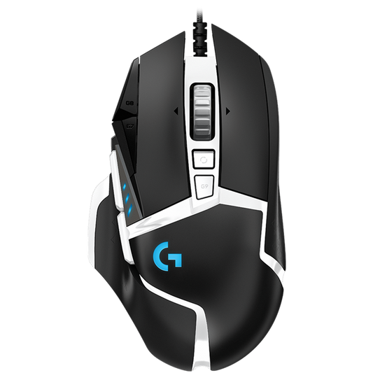 Logitech G502 Se Corded Gaming Mouse - HERO - Black White - USB