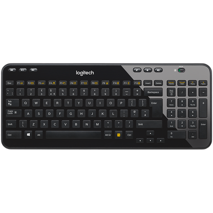Logitech K360 Wireless Keyboard - Black - product photo