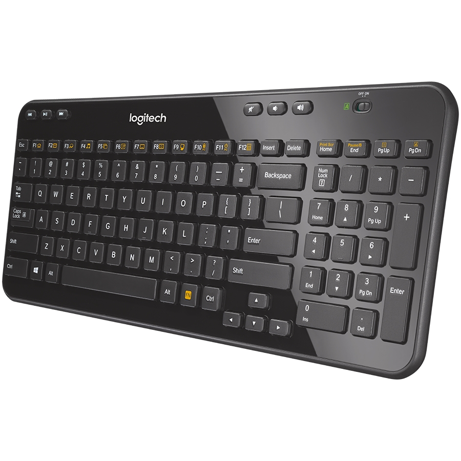 Logitech K360 Wireless Keyboard - Black - image 3