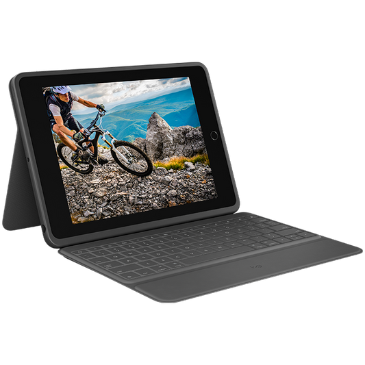 Logitech Rugged Folio with Smart Connector for iPad - Graphite B – product photo