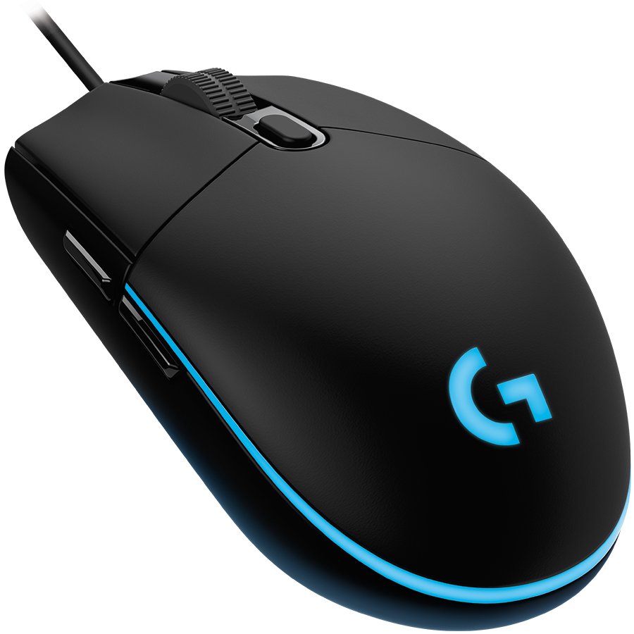 Logitech G203 Lightsync Corded Gaming Mouse - Black - USB – alternate product view 2