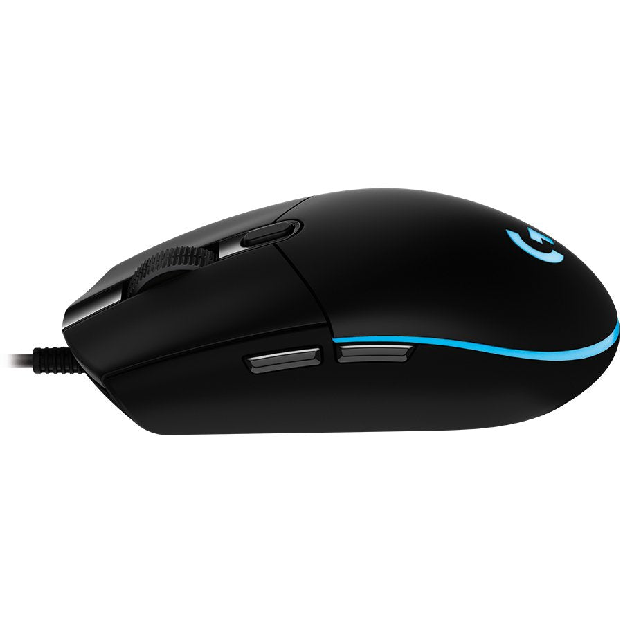 Logitech G203 Lightsync Corded Gaming Mouse - Black - USB – alternate product view 3