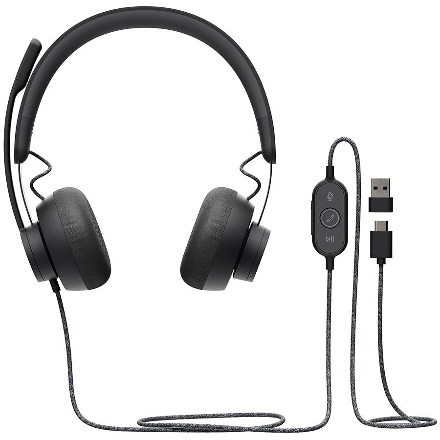 Logitech Zone WIRed UC Graphite – product photo