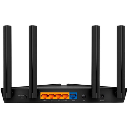 TP-Link AX1500 Wi-Fi 6 Router, Broadcom 1.5GHz Tri-Core CPU, 1201Mbps at 5GHz+300Mbps at 2.4GHz, 5 Gigabit Ports,4 – view 3