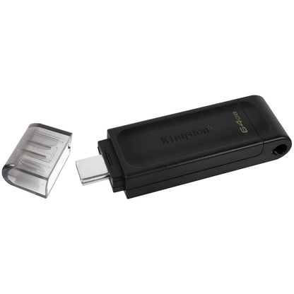 Kingston 64GB USB-C 3.2 Gen 1 DataTraveler 70 – alternate product view 3