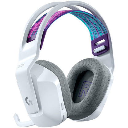 Logitech G733 Lightspeed Wireless RGB Gaming Headset - White – alternate product view 2