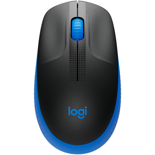 Logitech M190 Wireless Mouse - Blue - product photo