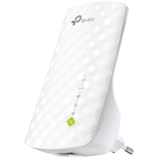 AC750 OneMeshTM WiFi Range Extender, 300Mbps at 2.4G and 433Mbps at 5G, compact house with by TP-Link – product photo