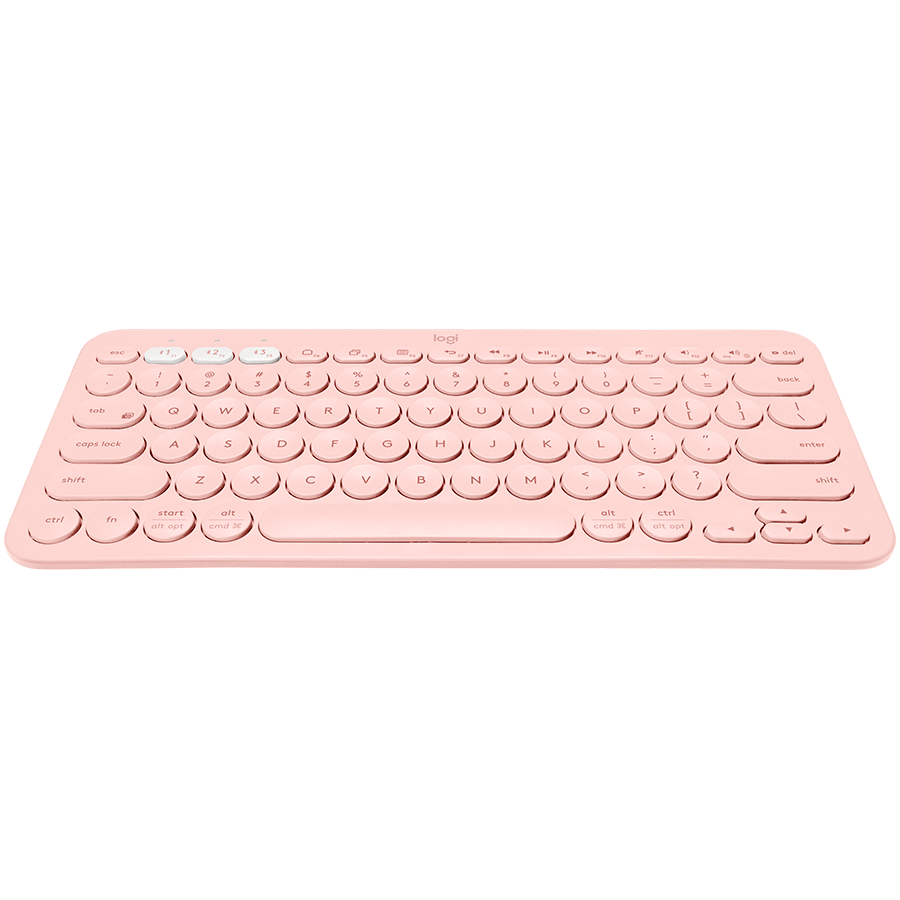Logitech K380 Multi - Device Bluetooth Keyboard - Rose - product photo