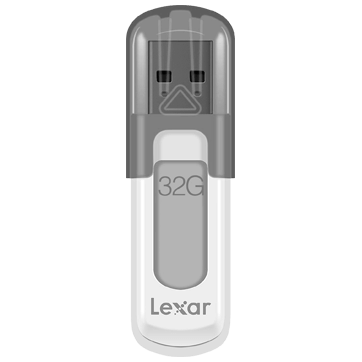 Lexar 32GB JumpDrive V100 USB 3.0 flash drive – product image