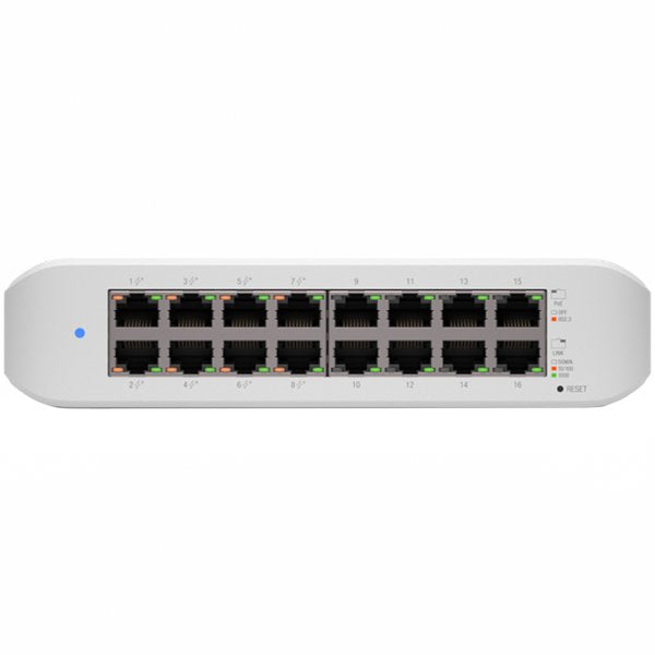 UBIQUITI UniFi Switch Lite 16 PoE – product photo