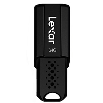 Lexar 64GB JumpDrive S80 USB 3.1 Flash Drive, up to 150MB/s read and 60MB/s write – product image