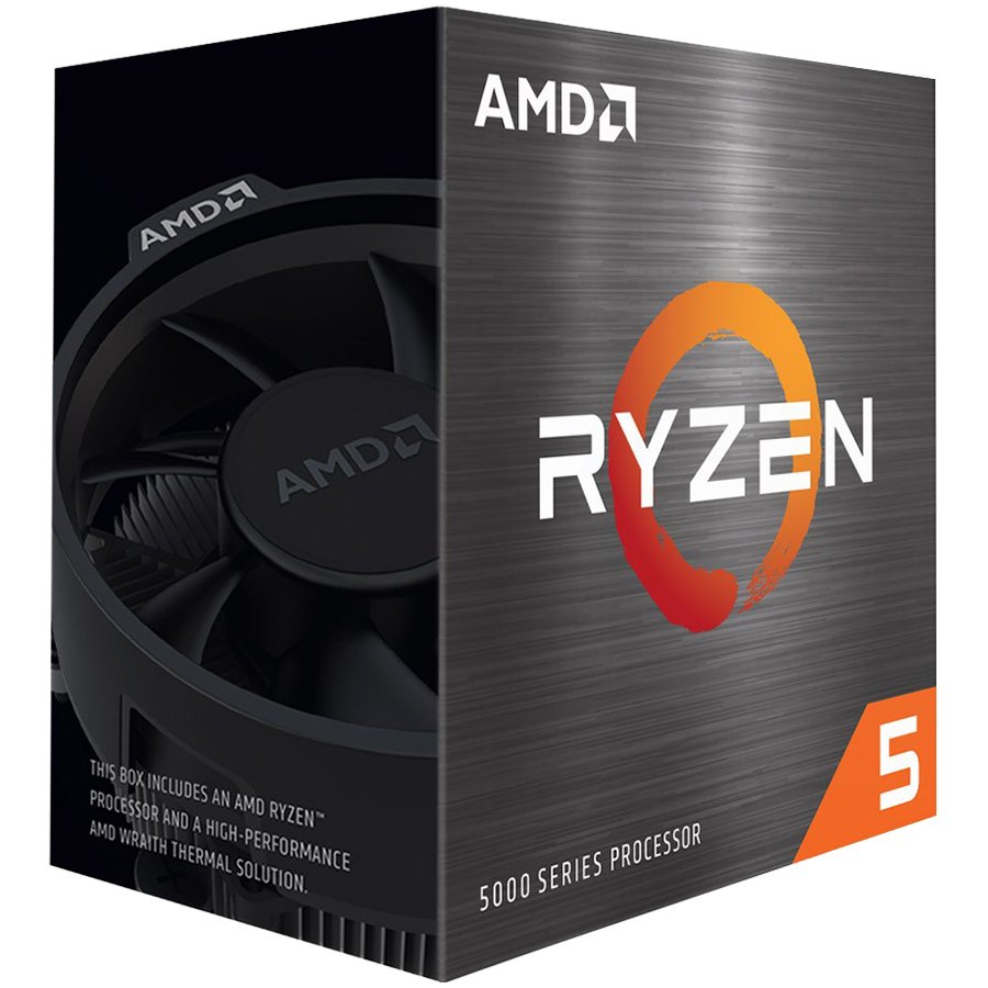 AMD CPU Desktop Ryzen 5 6C/12T 5600X box – product photo
