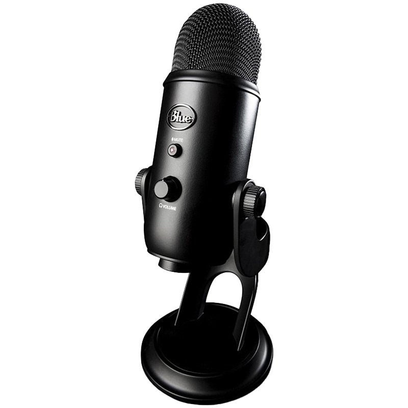 Logitech Blue Yeti Microphone - Blackout - USB
