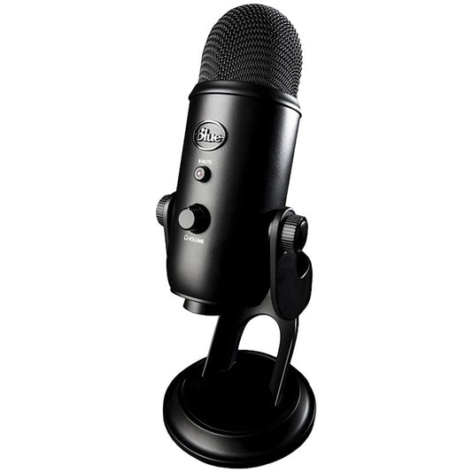 Logitech Blue Yeti Microphone - Blackout - USB