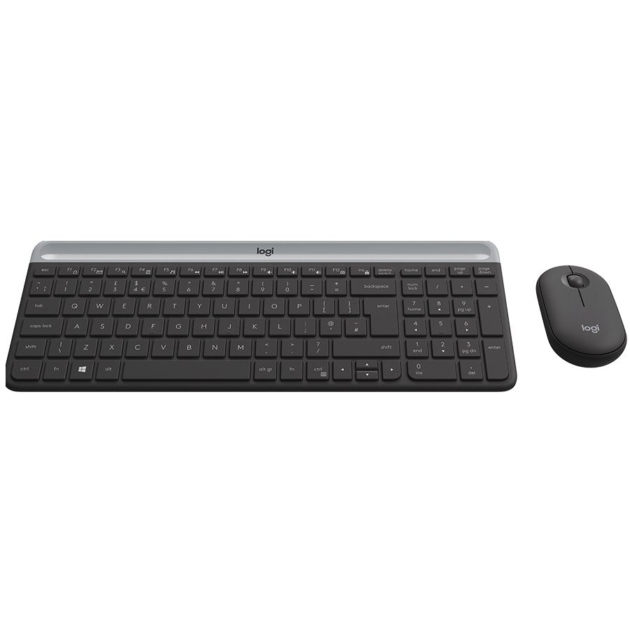 Logitech MK470 Slim Wireless Combo - Graphite