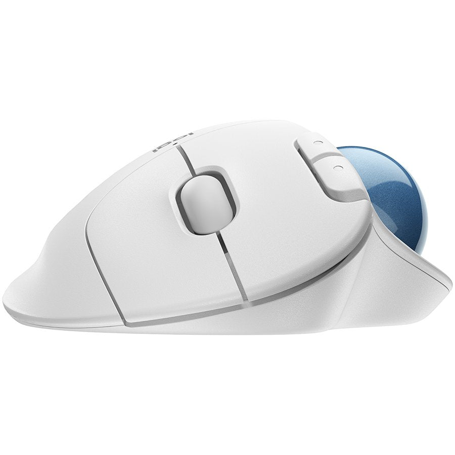 Logitech M575 Ergo Bluetooth Trackball Mouse - Off - White - image 2