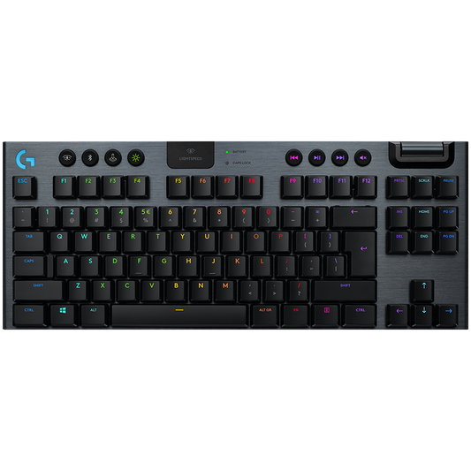 Logitech G915 Tkl Lightspeed Wireless Mechanical Gaming Keyboard - Carbon - Tactile
