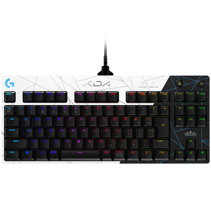Logitech G Pro Tkl Lol Corded Mechanical Gaming Keyboard - K da - USB - Tactile