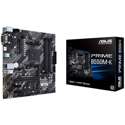PRIME B550M-K//AM4B550,4DIMM,DUALM.2,HDMI,MB by ASUS - product photo
