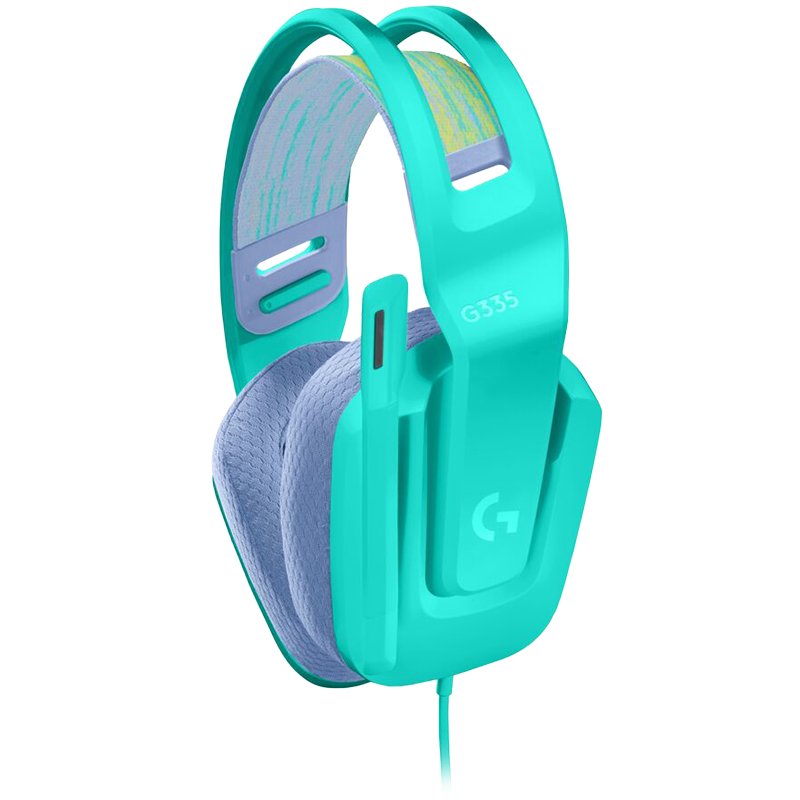 Logitech G335 Wired Gaming Headset - Mint - 3.5 Mm – alternate product view 2