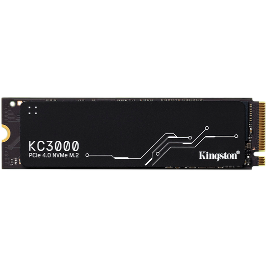 Kingston KC3000 512GB SSD, M.2 2280, PCIe 4.0 NVMe, Read/Write 7000/3900MB/s, Random Read/Write: 450K/900K IOPS