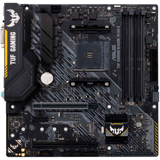 ASUS TUF GAMING B450M-PLUS II mATX AM4 DDR4 - product photo